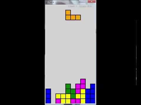 Self made Python3 Tetris