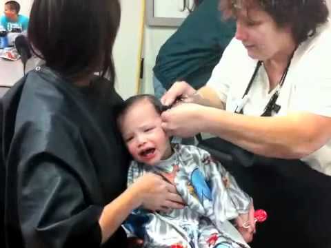 Avery's 1st haircut