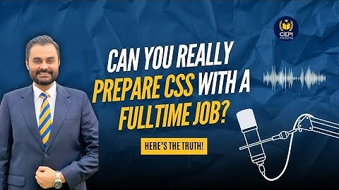 How to do CSS with a job? Myth vs. reality! with Sir Moazzam Khan Lodhi #css