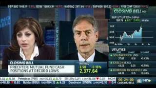 CNBC, 09/27/10, Robert Prechter expects large declines in the stock market