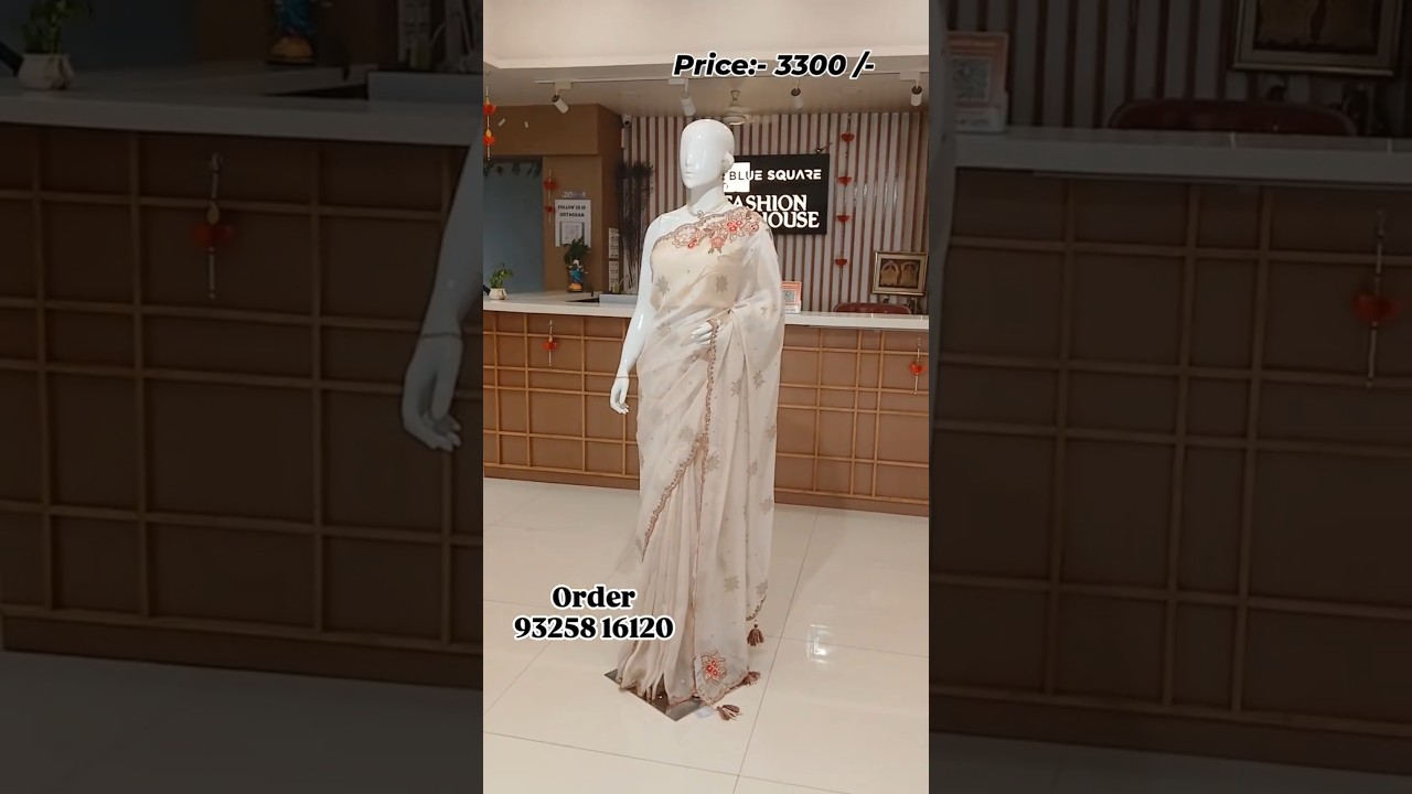 Designer saree with glamour ✨️ 😍 