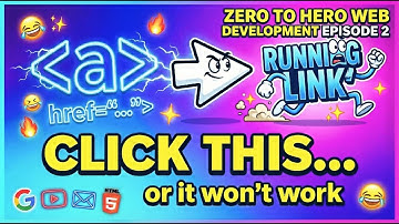 Zero to Hero Web Development – Episode 2 HTML Hyperlinks Explained
