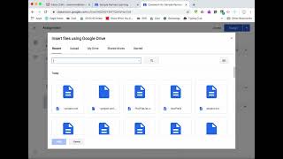 Google Classroom: Classwork