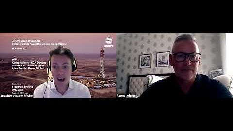 Dropped Object Prevention on Land rig operations with Kenny Adams from KCA Deutag: Webinar Preview