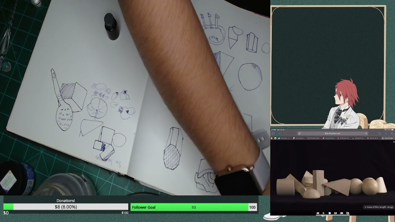 Lets try some Gestured Inked Studies || Sketchbook date with me 🖋️📖💜