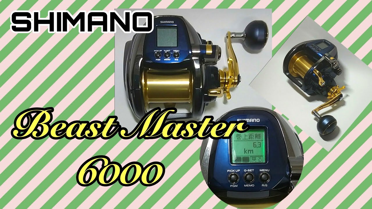 Beastmaster 6000 Shimano Beast Master 6000 - YouTube