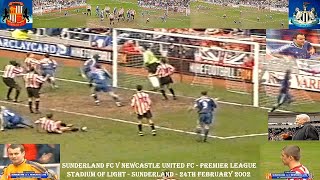 SUNDERLAND FC V NEWCASTLE UNITED FC – 24TH FEBRUARY 2002 – STADIUM OF LIGHT – SUNDERLAND