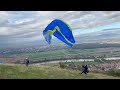Strong wind takeoff and landing | PARAGLIDING
