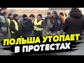 Украинцы массово блокируют дороги в Польше! Терпение лопнуло!