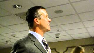 Coach John Harbaugh at FCA clip 2 3-4-13