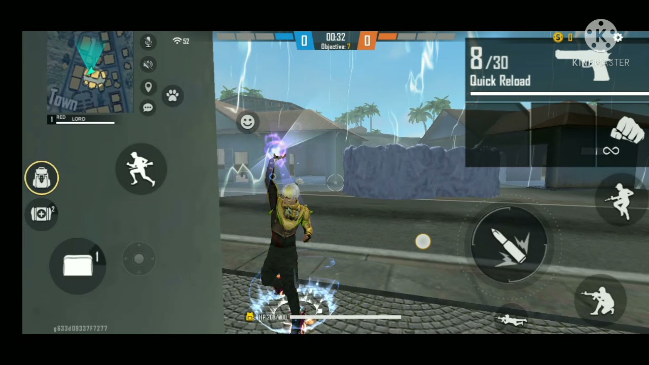 free fire 1v1 custom one shot .my gameplay