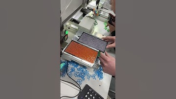 Double station 8 needle diamond setting machine🏭💍 #machine #jewelry #factory