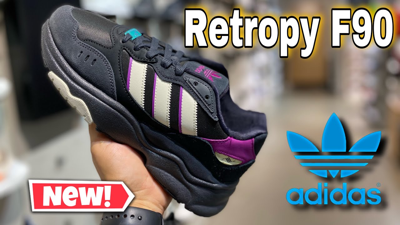 Get a FIRST LOOK at the new Adidas Retropy F90 Unboxing - YouTube