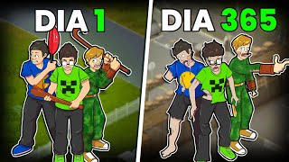 3 Amigos No Apocalipse Zumbi Realista‼️ - Project Zomboid