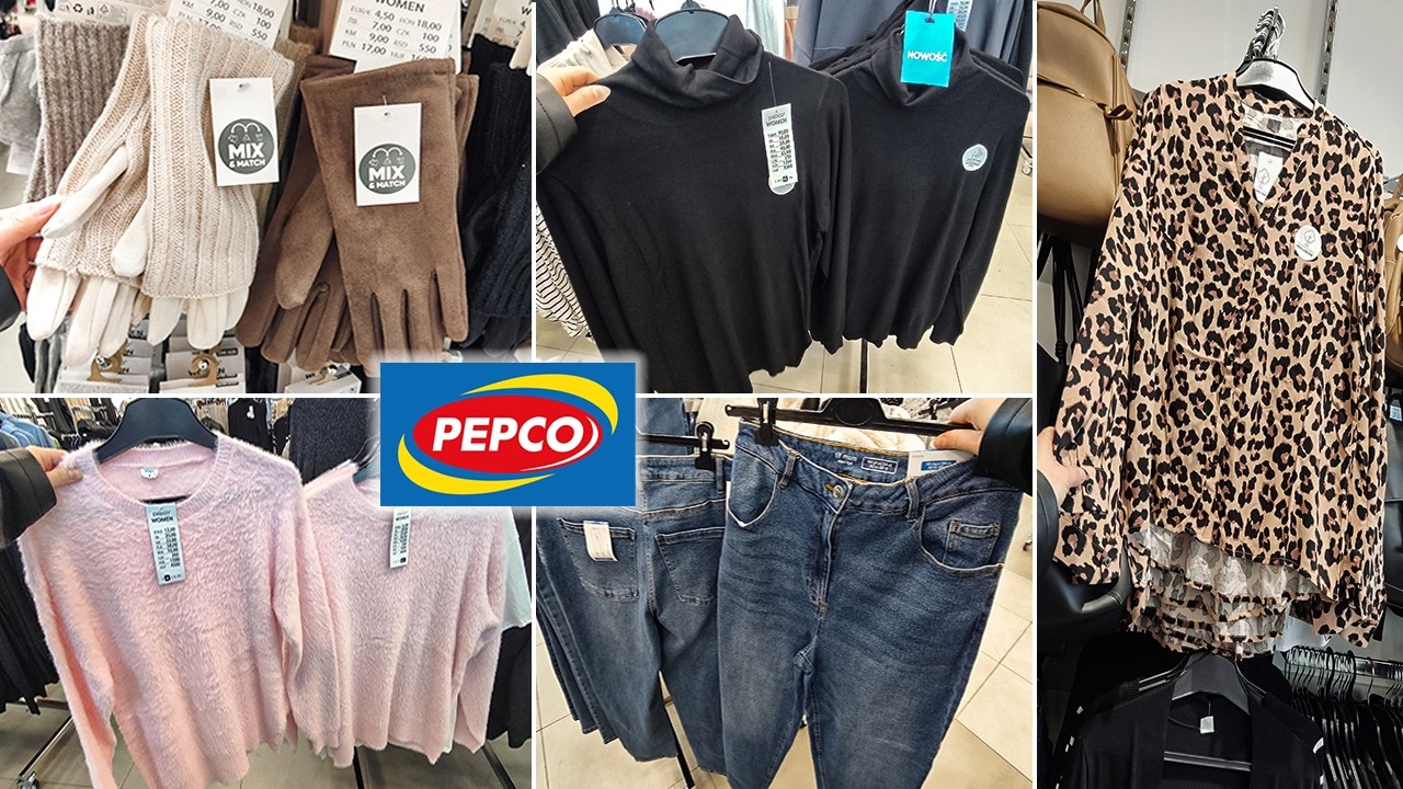PEPCO NOWA ODZIEŻ DAMSKA🤩 HIT od 7 ZŁ❤️  TANIE FIRANY BIAŁE😱 SWETRY JEANSY CZAPKI HIT CENY ❗