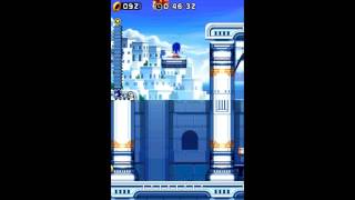 DesMuMe: Sonic Rush Water Palace Act 2 - Sonic, 1080p 60 FPS
