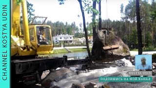 видео Валуны для ландшафта: большие искусственные валуны в дизайне сада