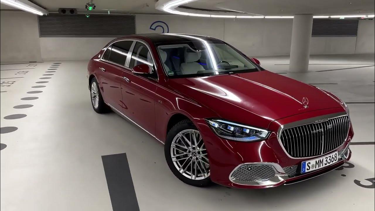 2024 Mercedes Maybach S680 Sound! The LAST V12 Mercedes Interior