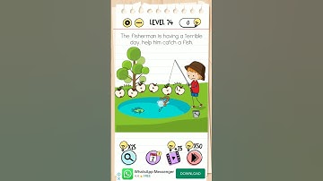 brain test game level 74 by DEVIL HASSAN #shorts