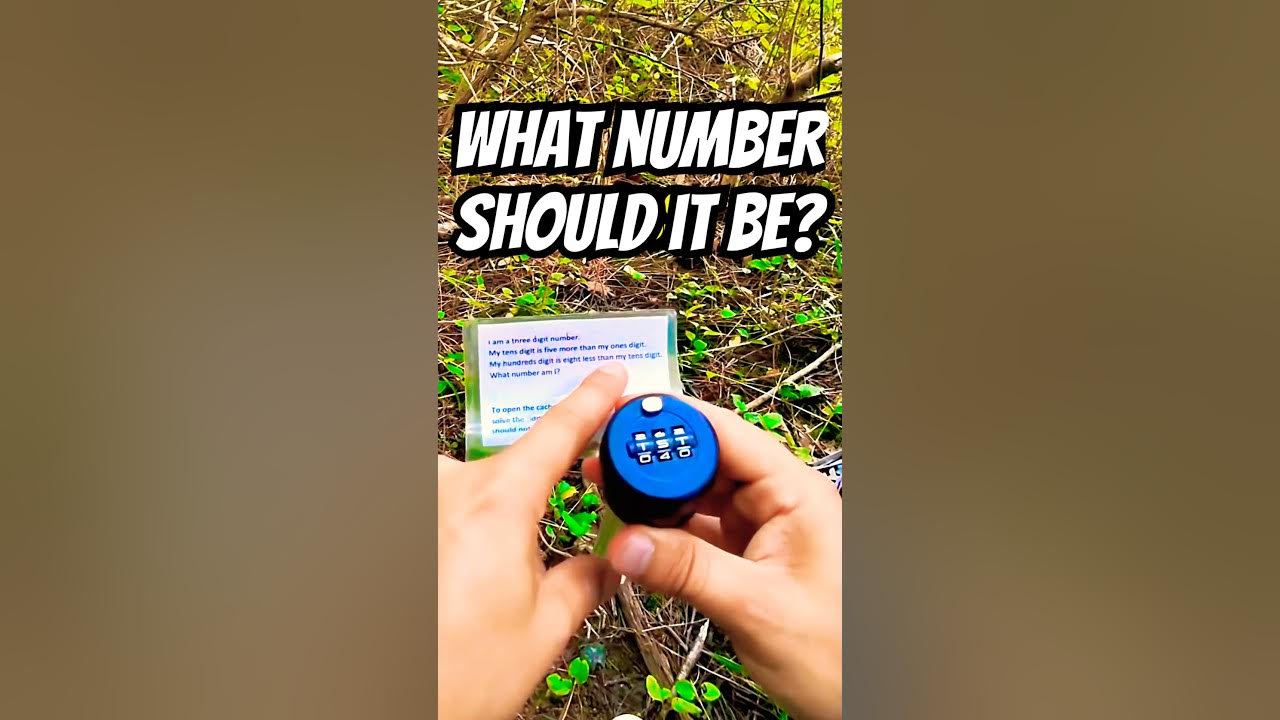 Can you solve this riddle before me? This Geocache doubled as a puzzle cache, could you solve it? Can you solve this riddle before me? This Geocache doubled as a puzzle cache, could you solve it?
