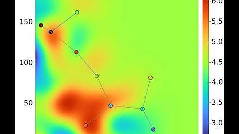 Connectivity-preserving distributed informative path planning with 10 robots