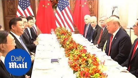 Trump says his relationship with President Xi 