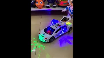 Thumbnail of Police car with lights  and music | playmaster toys
