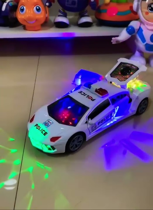 Police car with lights  and music | playmaster toys