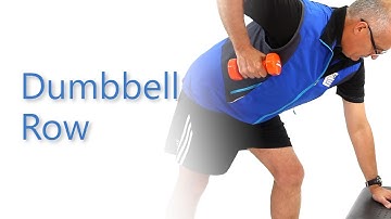 How to do a Dumbbell Row (Alternate Exercise): Health e-University