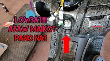 Nmax 2020 KeylessKeyless motor mo tapos na-drain battery? Pano ka ngayon?