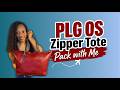 PLG Oversized Zipper Tote as a Personal Item | What Fits