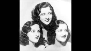 The Boswell Sisters - I found a million dollar baby (1931) chords