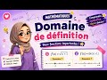 Domaine de définition