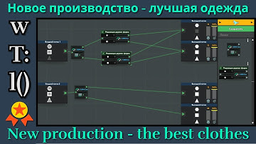 Новое производство - лучшая одежда / New production - the best clothes | while True: learn() | Gold