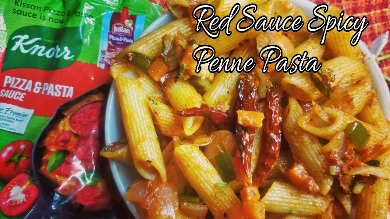 Red Sauce Penne Pasta Red Sauce Pasta in Rs.60 for 2 Knorr Pizza