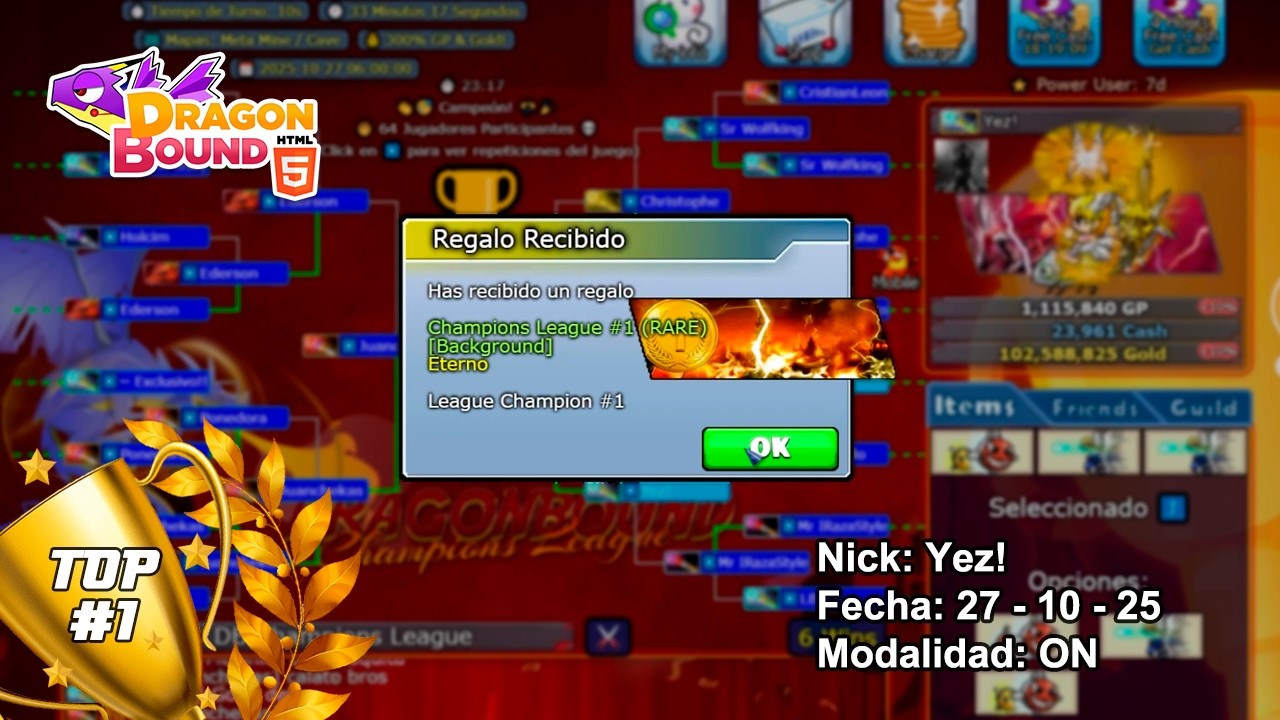 Champions League On Top #1 - Final: Seraph vs merquero