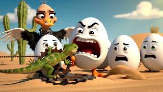 Eds Crazy Invention - Funny Ostrich Cartoonkid Animation