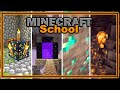 Deepslate, Full Diamond Gear, and Mob Spawner! | Minecraft School | Tutorial Let&#39;s Play | Lesson 34