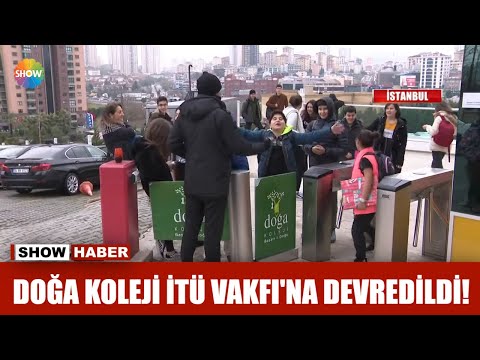 Doğa Koleji İTÜ Vakfı'na devredildi!