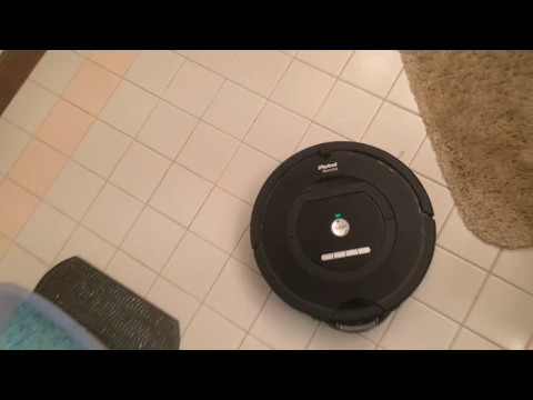 iRobot Roomba 770 robotic vacuum cleaner.