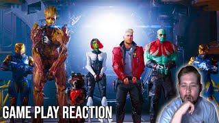 CAN'T WAIT! Marvel’s Guardians of the Galaxy - Official Gameplay Demo | E3 2021 Gameplay Reaction