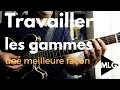 Une meilleure faon dapprendre les gammes  la guitare  musicale et  logique