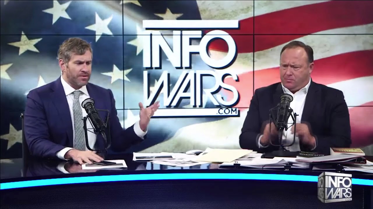 Right-Wing Mandela Interrupts Alex Jones