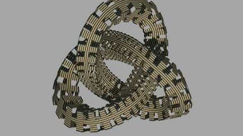 MC Escher Torus Knot Animation