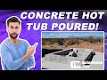 Poured Concrete Hot Tub -Update from Kyle and his progress on his DIY Hot Tub Build