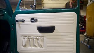 how I make a set of VW Beetle door cards