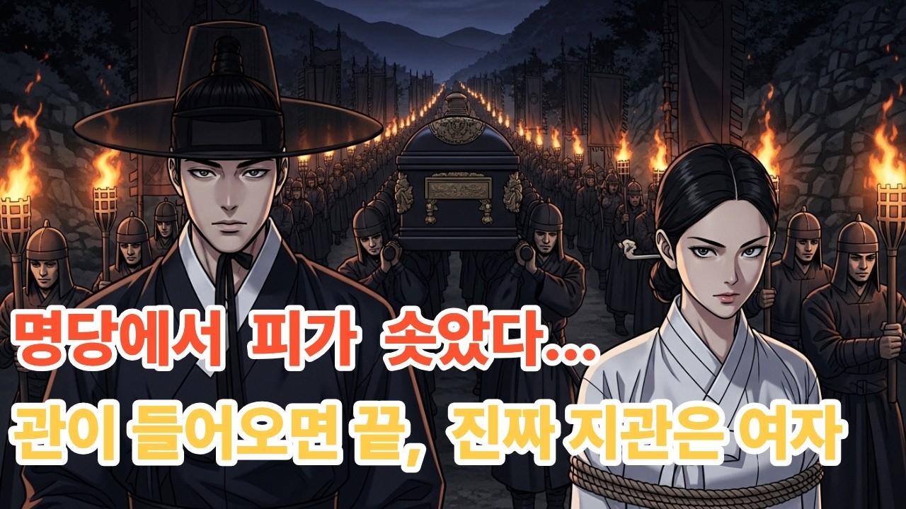 명당에서 피가 솟았다...관이 들어오면 끝, 진짜 지관은 여자.