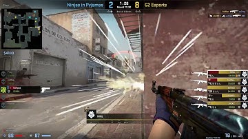 CS:GO POV Demo G2 NiKo (25/20) vs NiP (de_dust2) @ BLAST Premier World Final 2021