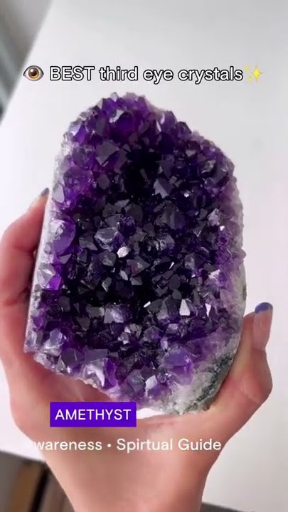 Best Crystals for the Third Eye Chakra👁✨ #crystals #shorts