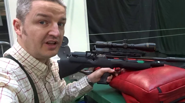 British Shooting Show 2019 - Me with the Weihrauch HW100 BP Bullpup